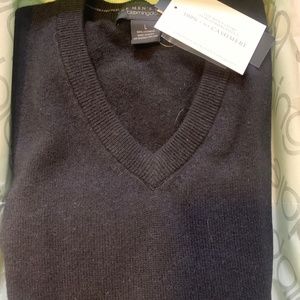 Cashmere - Men's DARK BLUE Sweater - Large